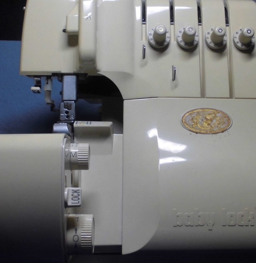 ジューキベビーロックミシンの修理｜衣縫人BL55｜エアスルー機能が使え