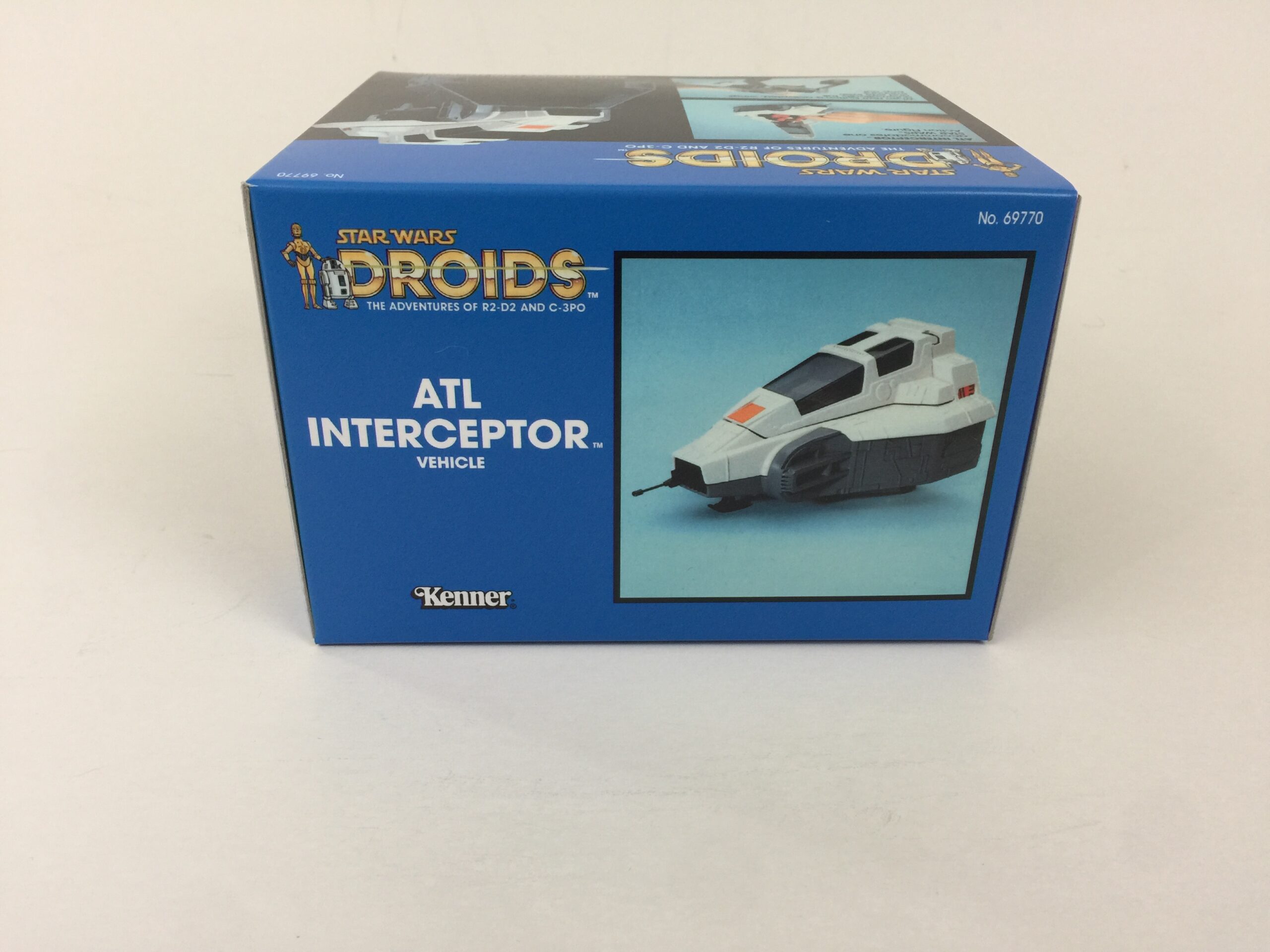 Vintage Star Wars Droids ATL Interceptor box and inserts