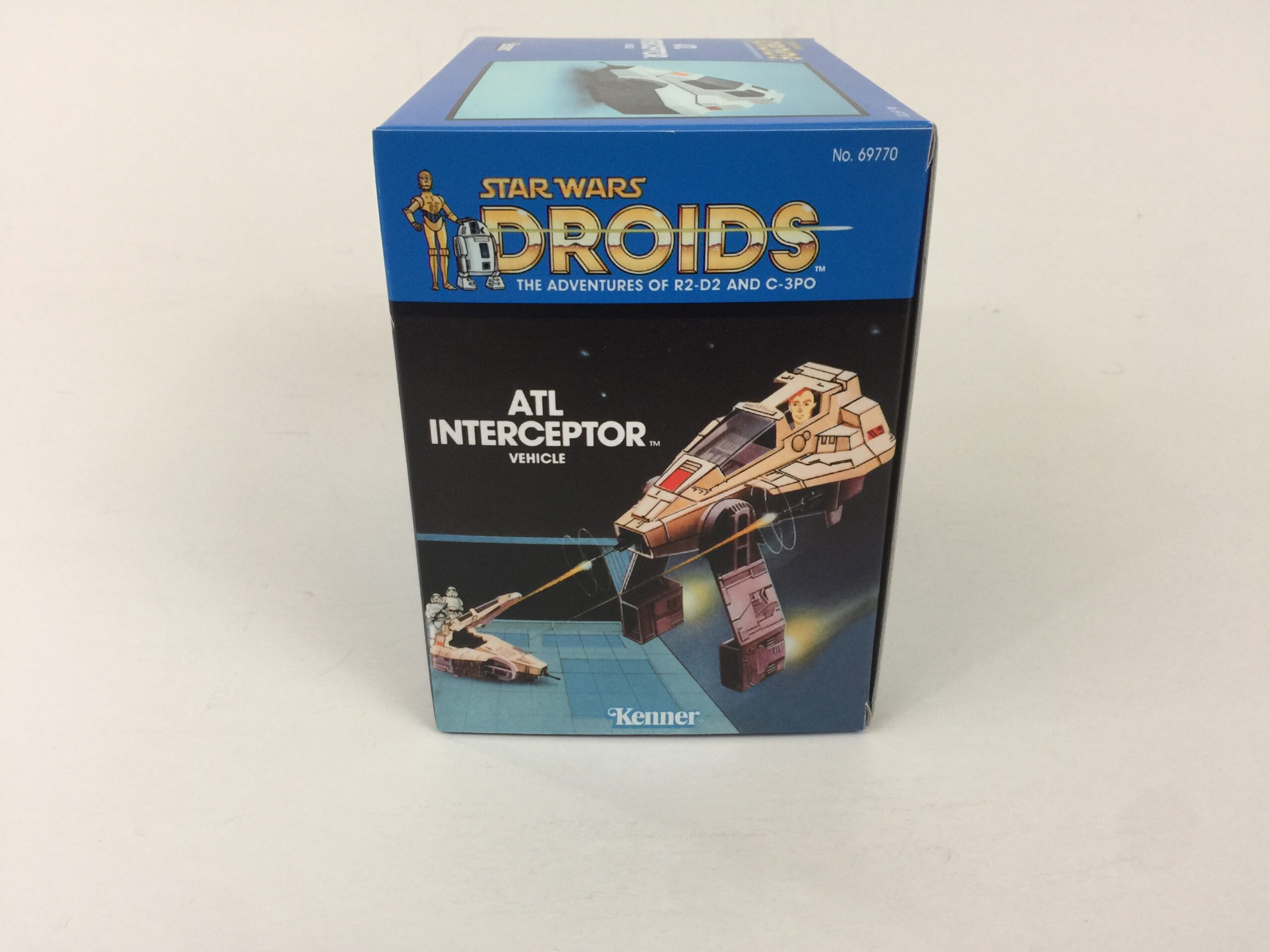 Vintage Star Wars Droids ATL Interceptor box and inserts