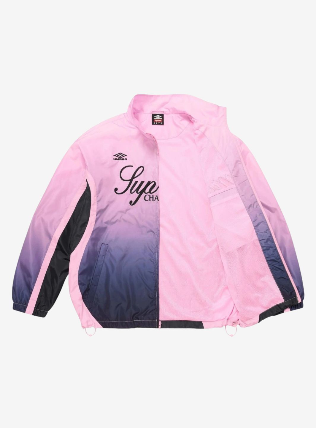 Supreme Umbro Gradient Track Jacket Pink | ResellZone