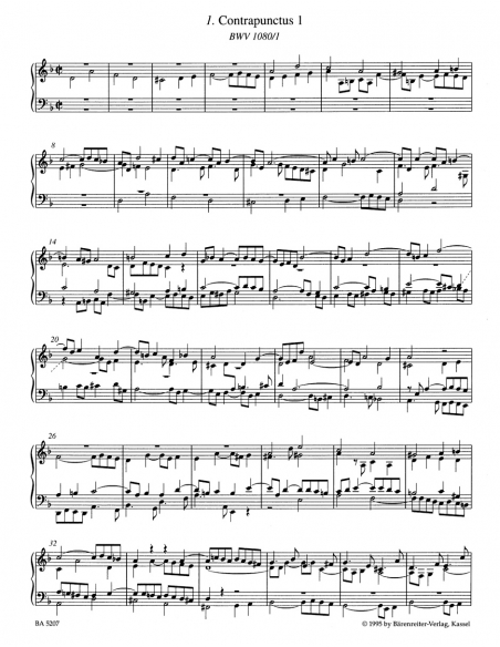 The Art of Fugue BWV 1080 - J.S. Bach