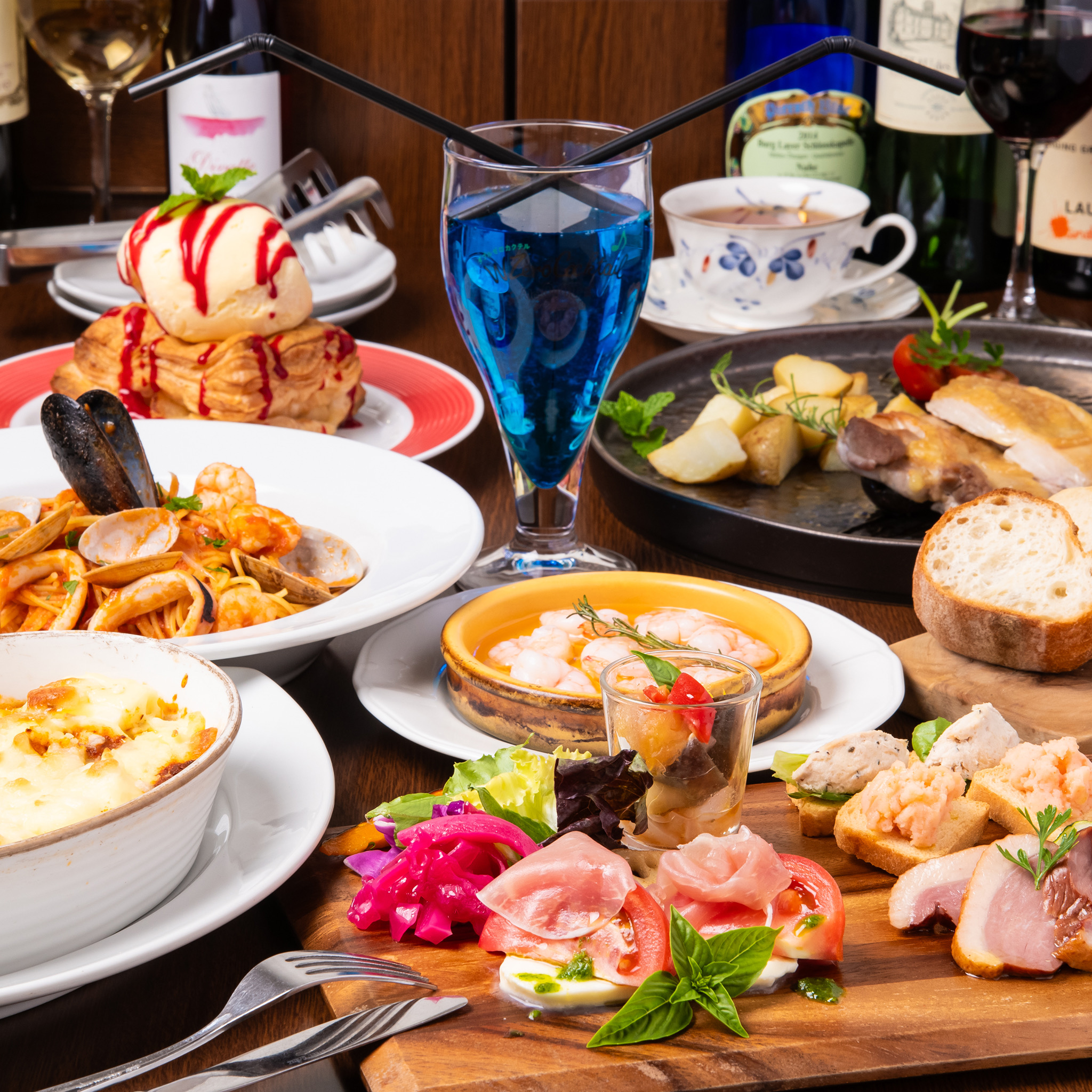 Lunch Time Menu｜高崎 ランチ セレンディップ - 最高級スイーツ