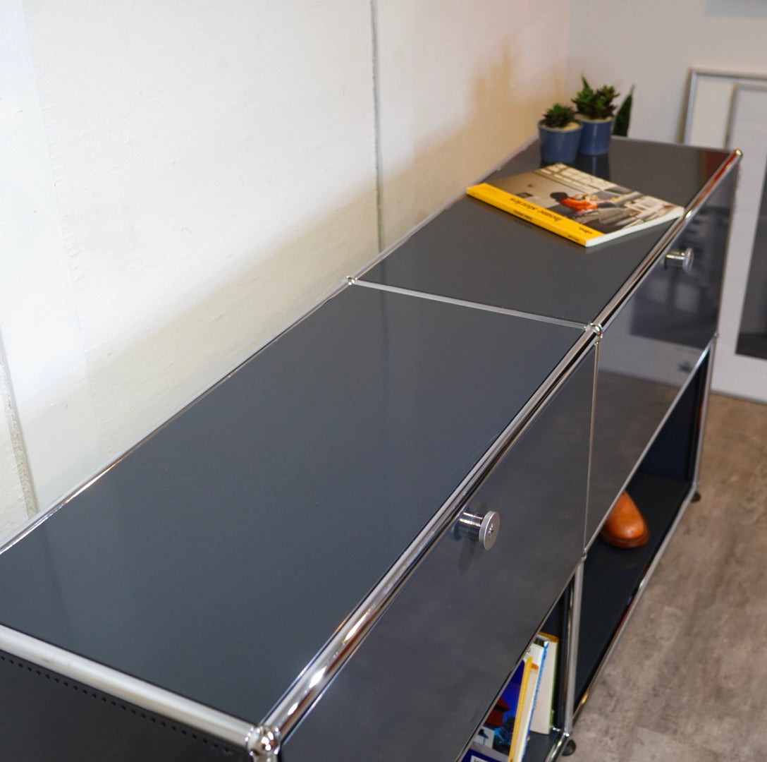 USMハラー / USM Haller モジュラーキャビネット 2列2段 オープン