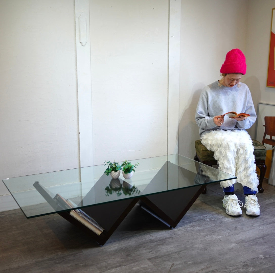 アルフレックス / arflex モンターニャ / MONTAGNA ガラステーブル