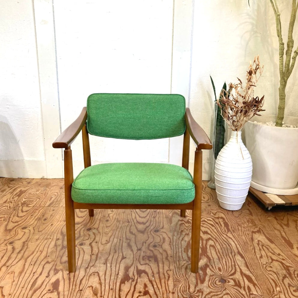 カリモク60 / karimoku Dチェア アームチェア タープグリーン 1