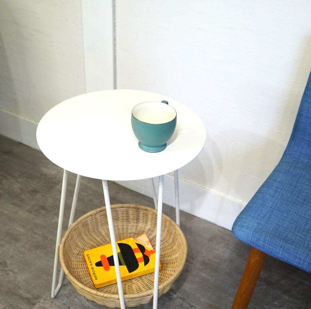 IDÉE サイドテーブルホワイトWALLABY SIDE TABLE White IDÉE サイド