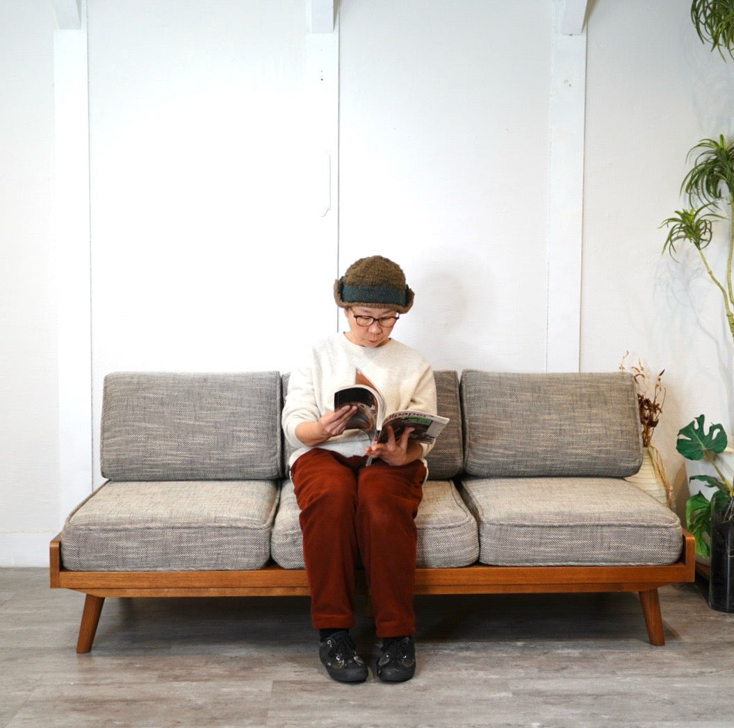 ウニコ / unico アルベロ / ALBERO カバーリングソファ 3シーター 中古