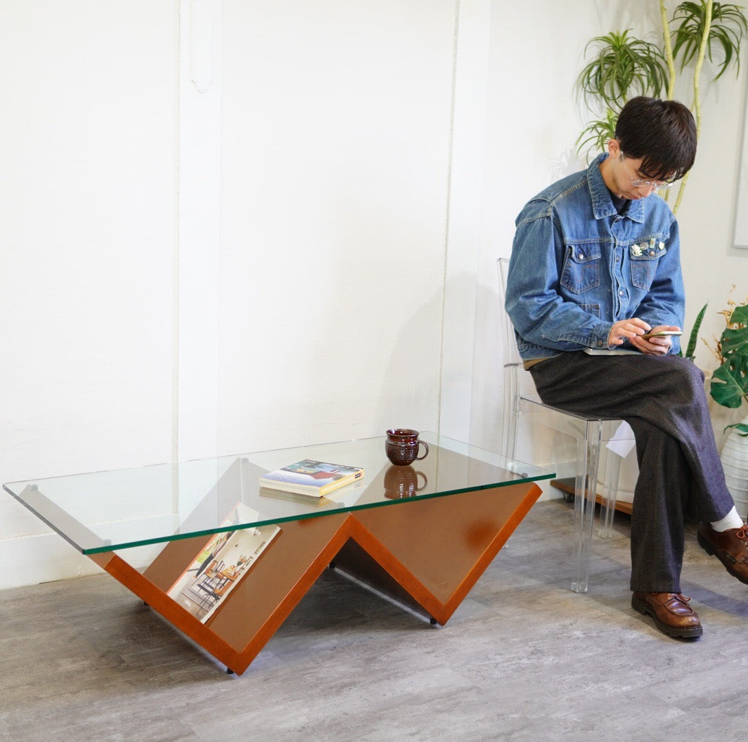 アルフレックス / arflex モンターニャ ガラステーブル ローテーブル