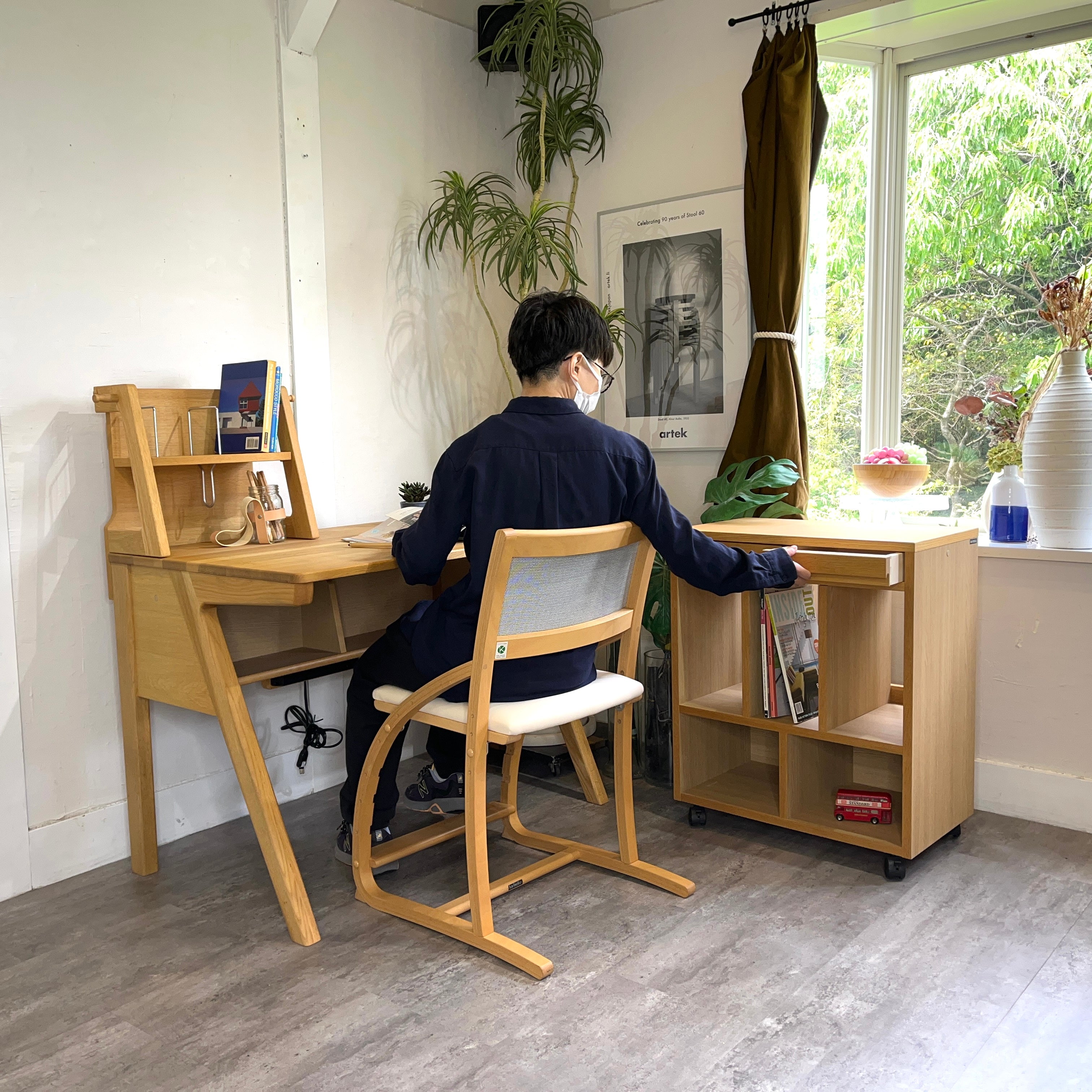 ヴィンテージ》コスガ KOSUGA 学習机 マルチ机 ワークショップデスク