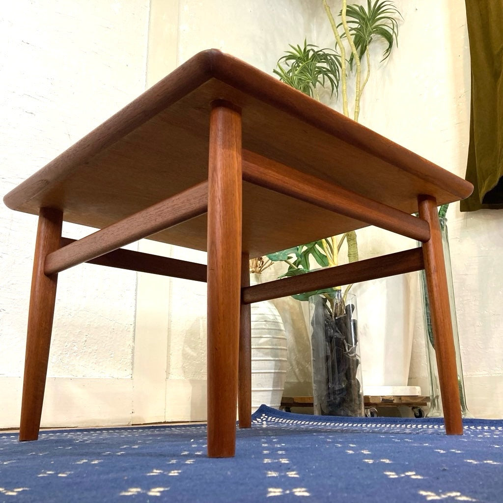 チーク材 スクエア ローテーブル コーヒーテーブル デンマーク製 北欧