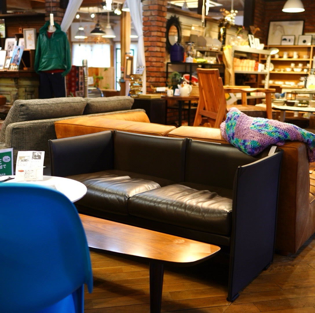 カッシーナ / Cassina 402 ウィスキーソファ 2P マリオ・ベリーニ