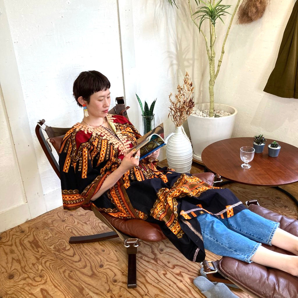 バットネ / Vatne ファルコンチェア 本革 北欧 ヴィンテージ 中古