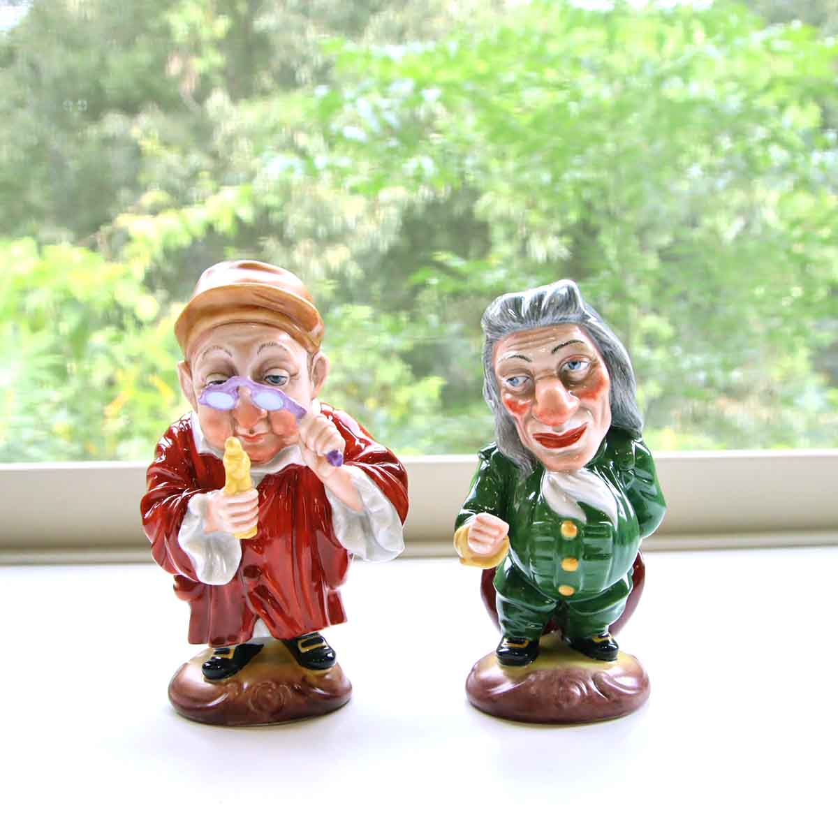 リチャードジノリ / Richard Ginori フィギュリン 8体 イタリア 中古