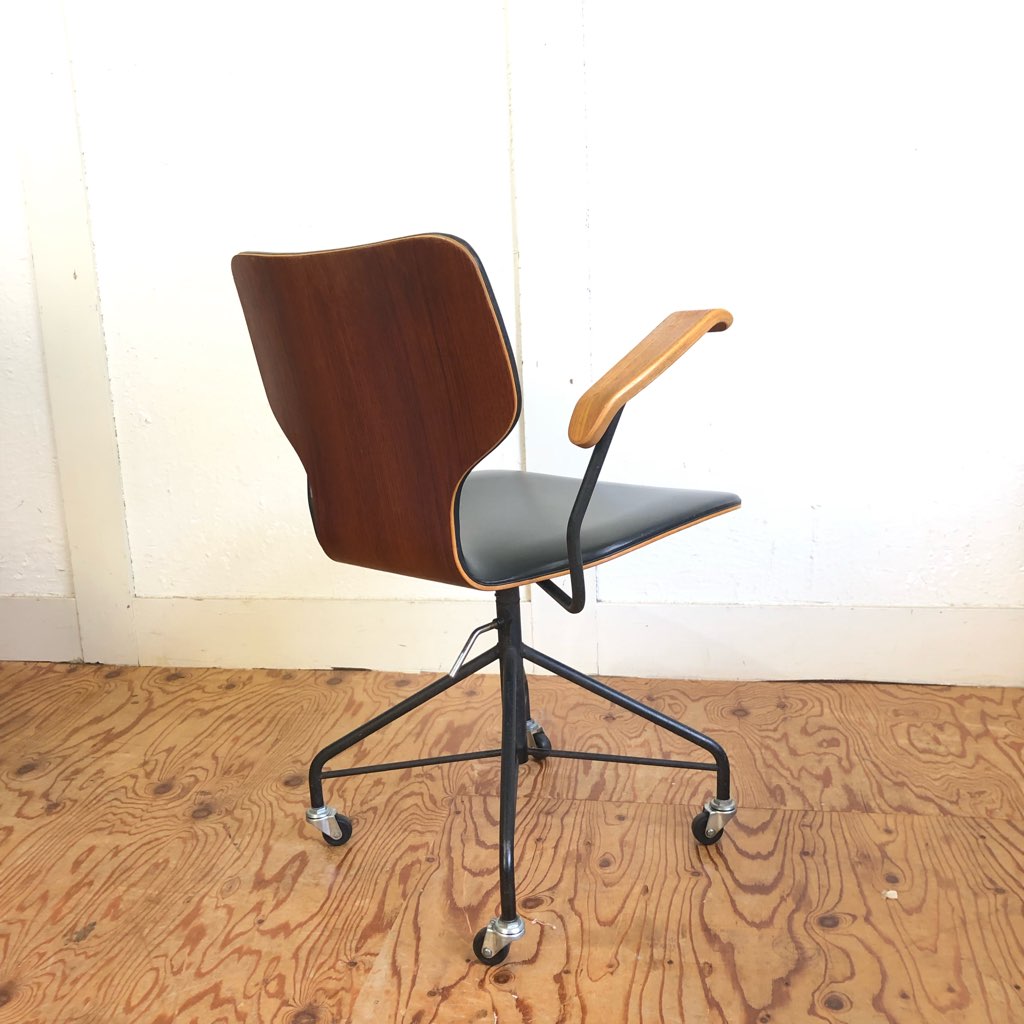 天童木工 / Tendo アームチェア デスクチェア 剣持勇 チーク