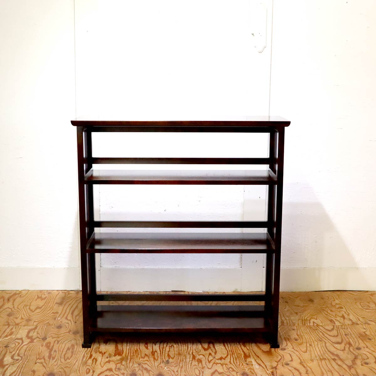 北海道民芸家具 書棚 HM117 本棚 小 中古 【1】 キャビネット シェルフ