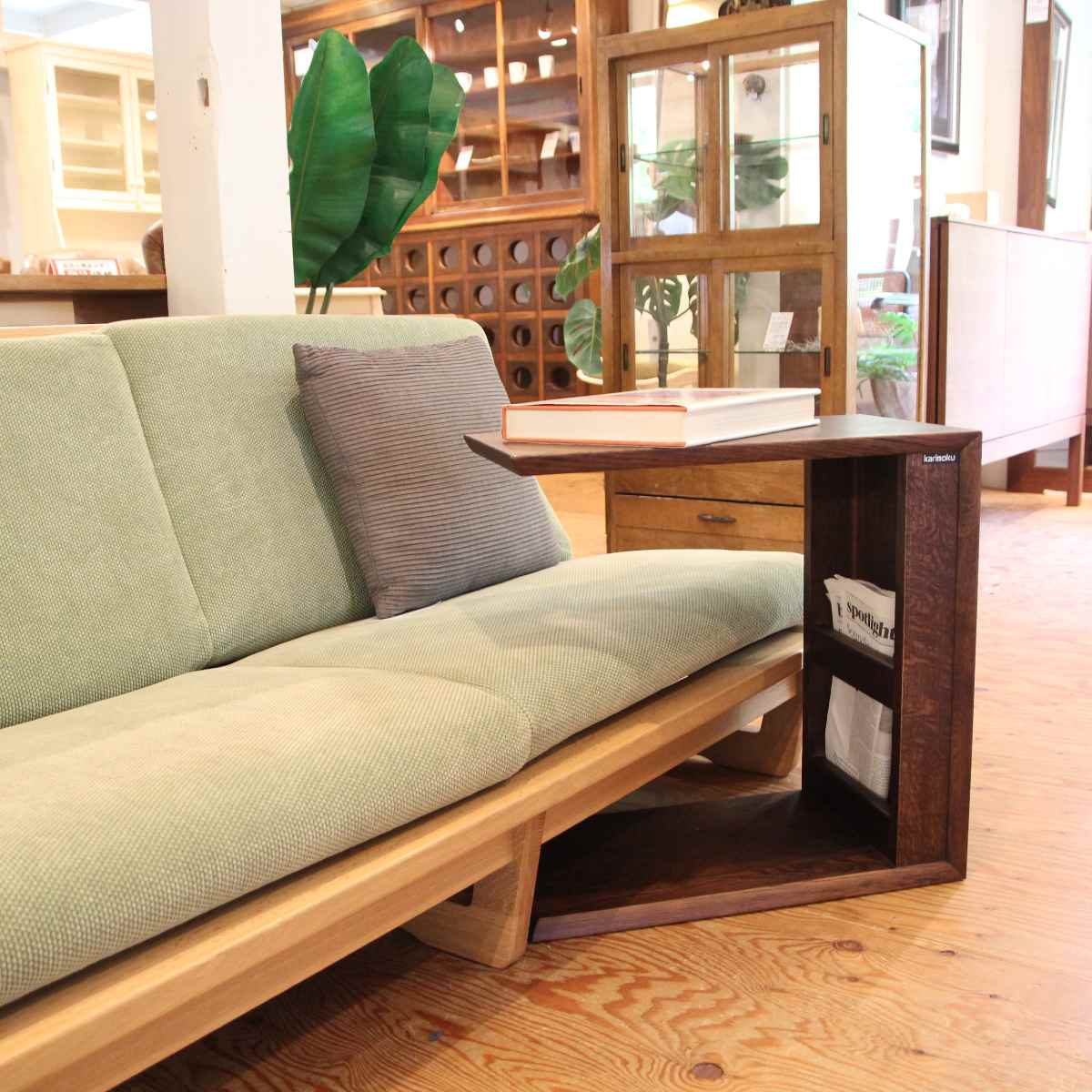 カリモク / karimoku サイドテーブル TU1752 モカブラウン 中古