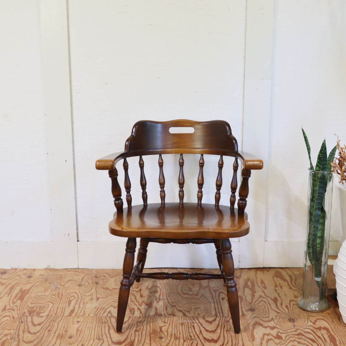 飛騨産業 穂高シリーズ アームチェア【1】 キャプテンチェア