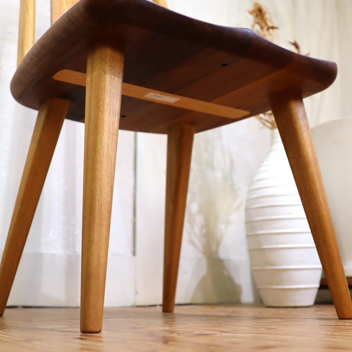 シラカワ ダイニングチェア 飛騨家具 ハイバックチェア ウォールナット