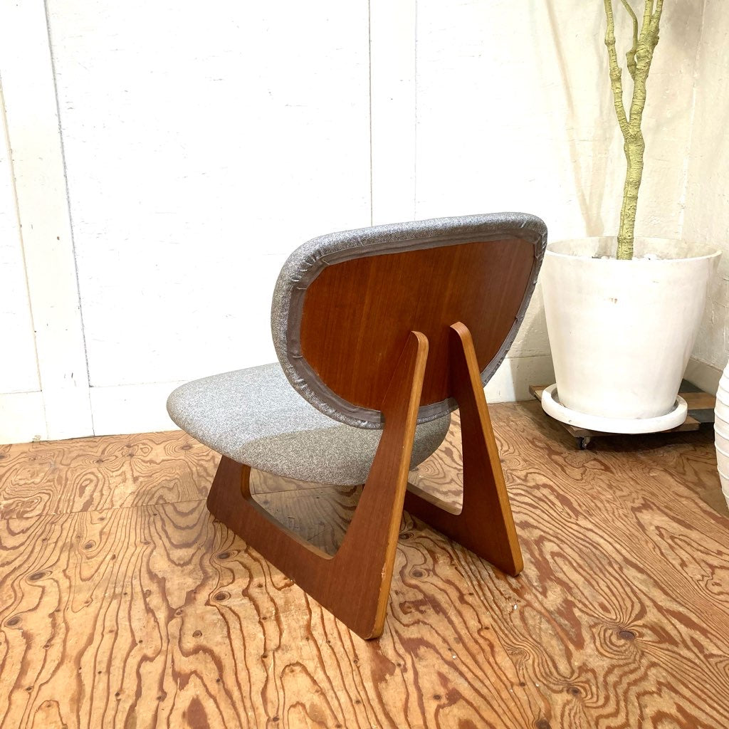 天童木工 / Tendo 低座イス チーク材 長大作 中古 こたつ 床座スタイル