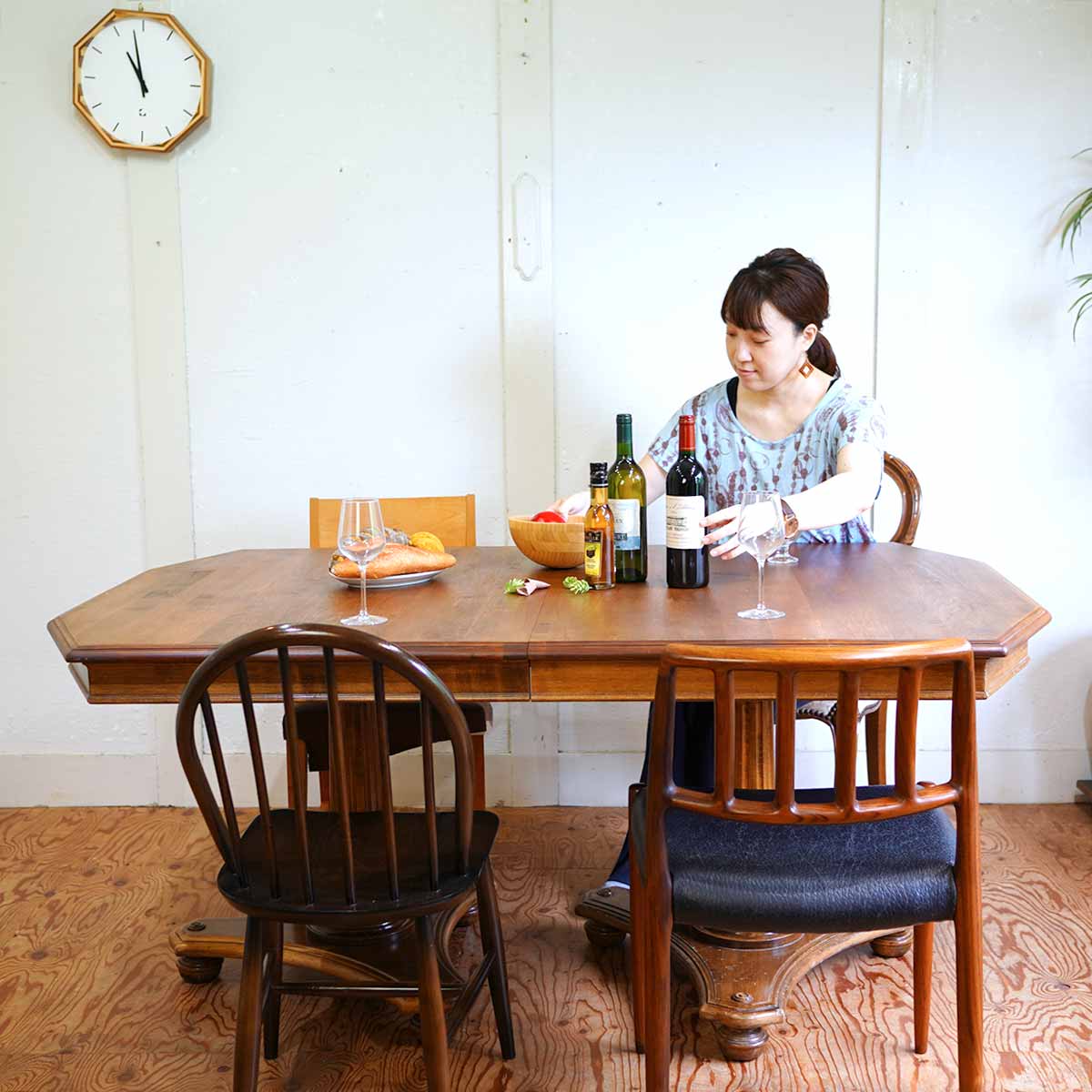 イーセンアーレン / ETHAN ALLEN ダイニングテーブル アメリカ