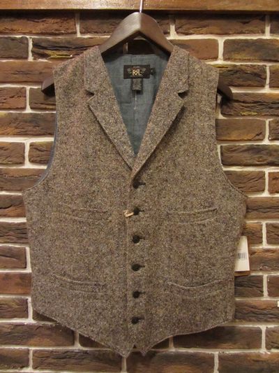 RRL等の通販サイト【RHYTHM】RRL(ダブルアールエル)TWEED VEST(ド二