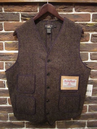 RRL等の通販サイト【RHYTHM】RRL(ダブルアールエル) HARRIS TWEED VEST