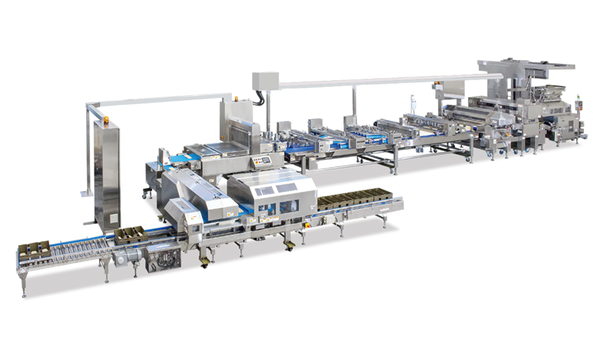 V4-食パン自動生産ライン | レオン自動機株式会社