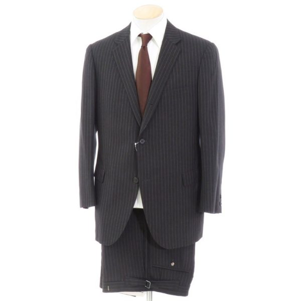 batak house cut（バタクハウスカット）3つボタンスーツ/ネイビー/状態