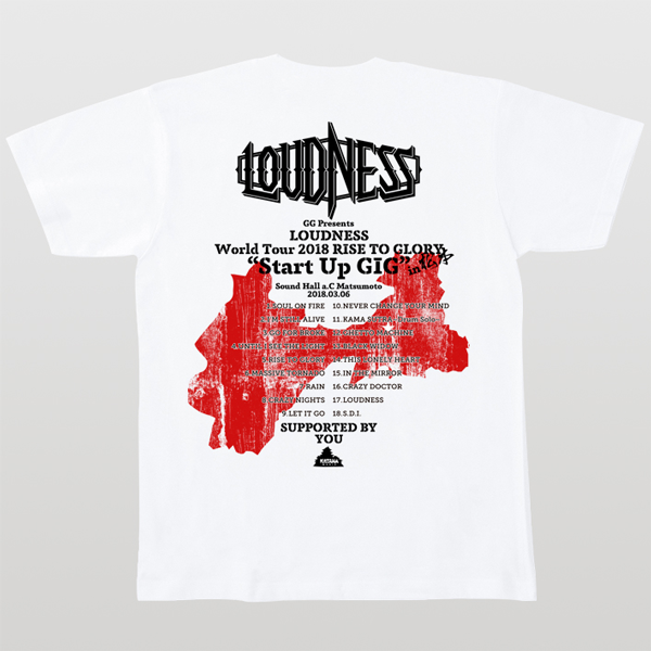 LOUDNESS Tシャツオーダーサイト | リットーミュージック