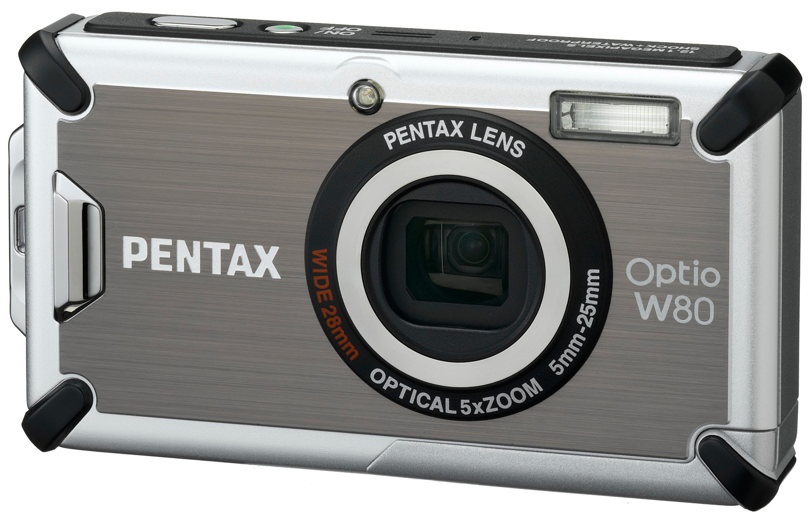 PENTAX Optio W80 A waterproof digital compact camera designed for