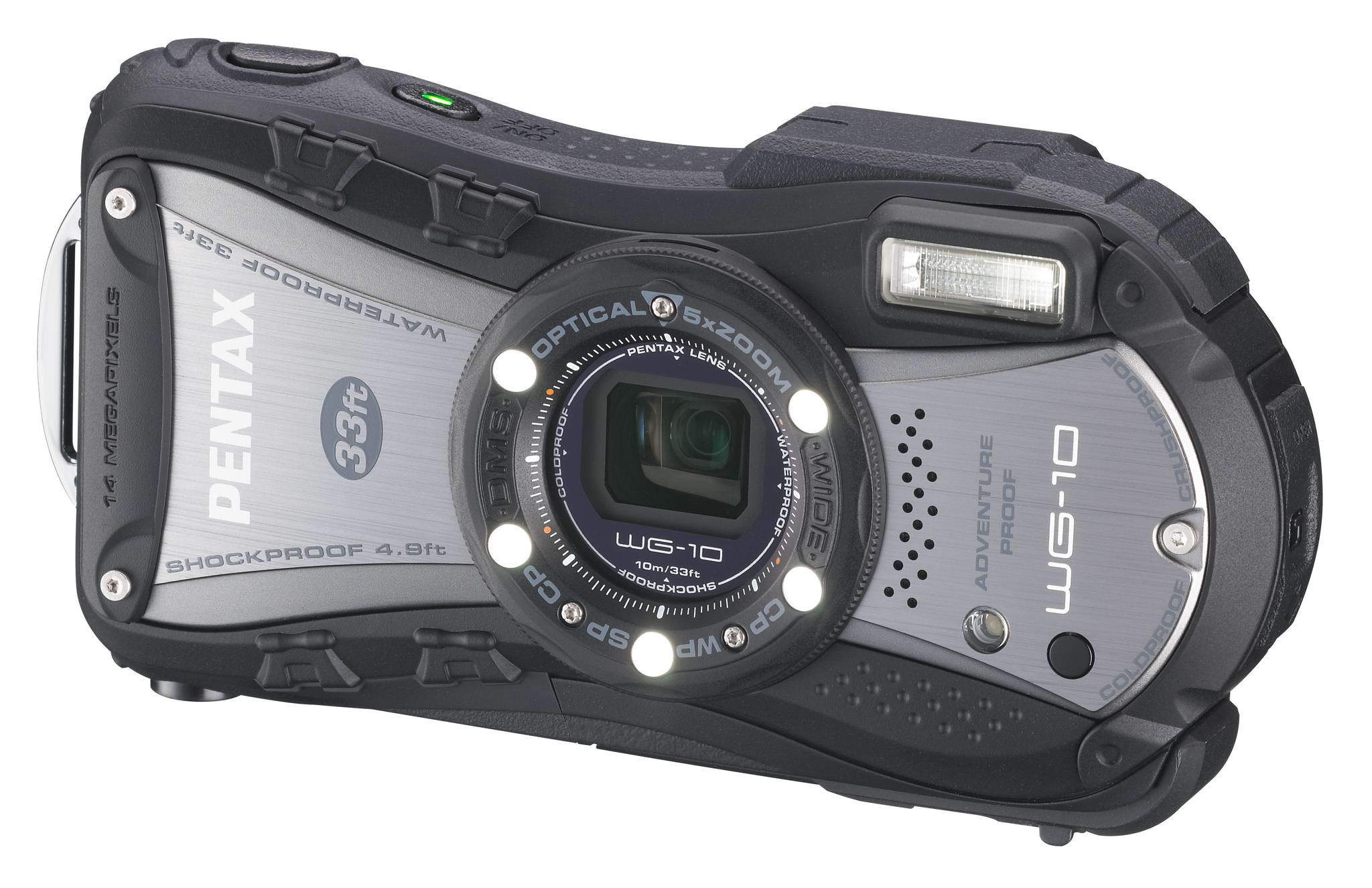 PENTAX WG-10 Standard-class waterproof digital compact camera