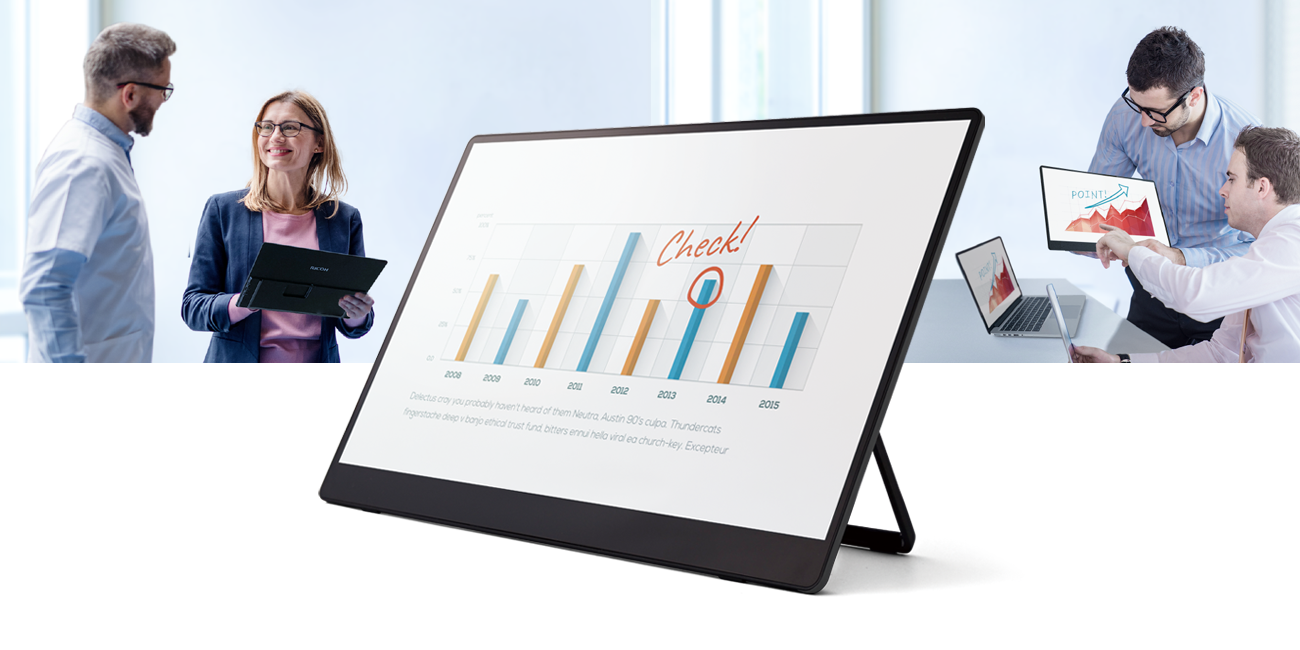 RICOH Portable Monitor 150BW/150（モバイルディスプレイ） / 商品