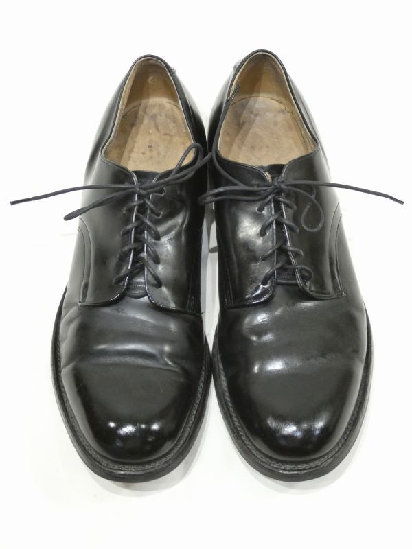 80s US NAVY USN OXFORD SERVICE SHOES 10 1/2 R - RICUR