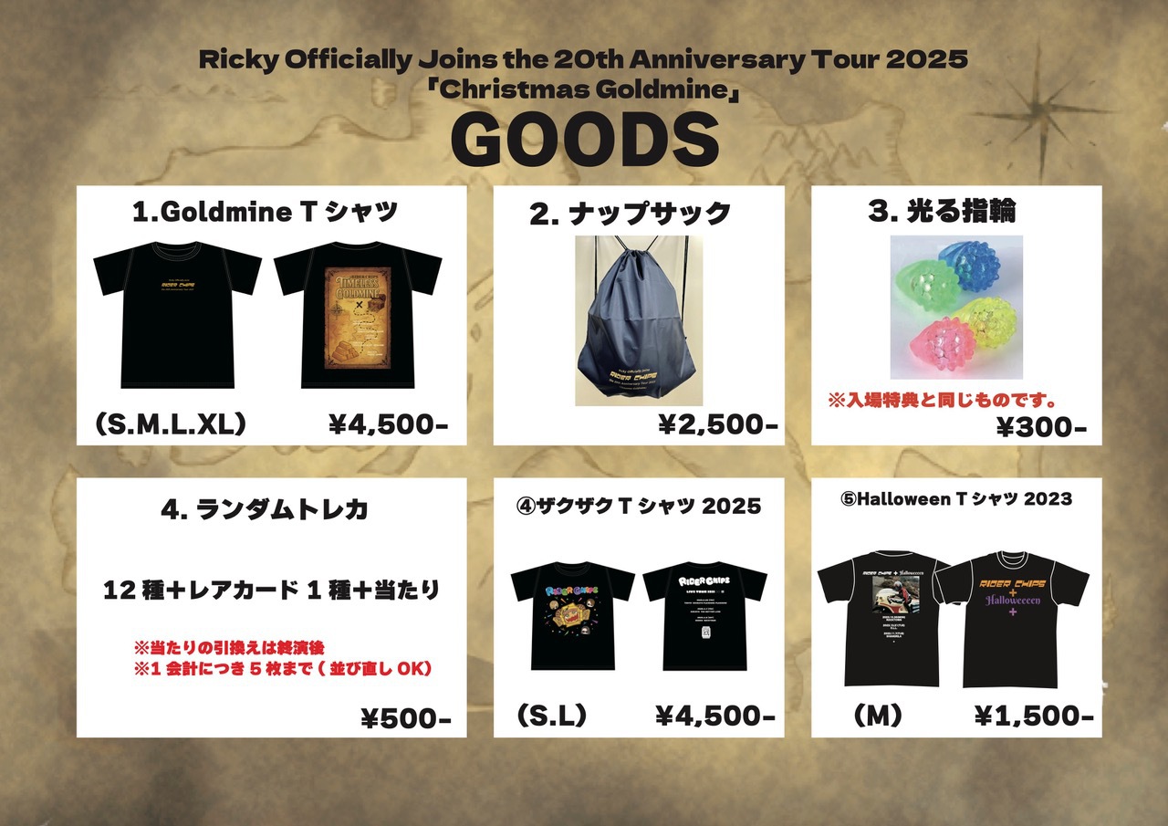 Information of RIDER CHIPS