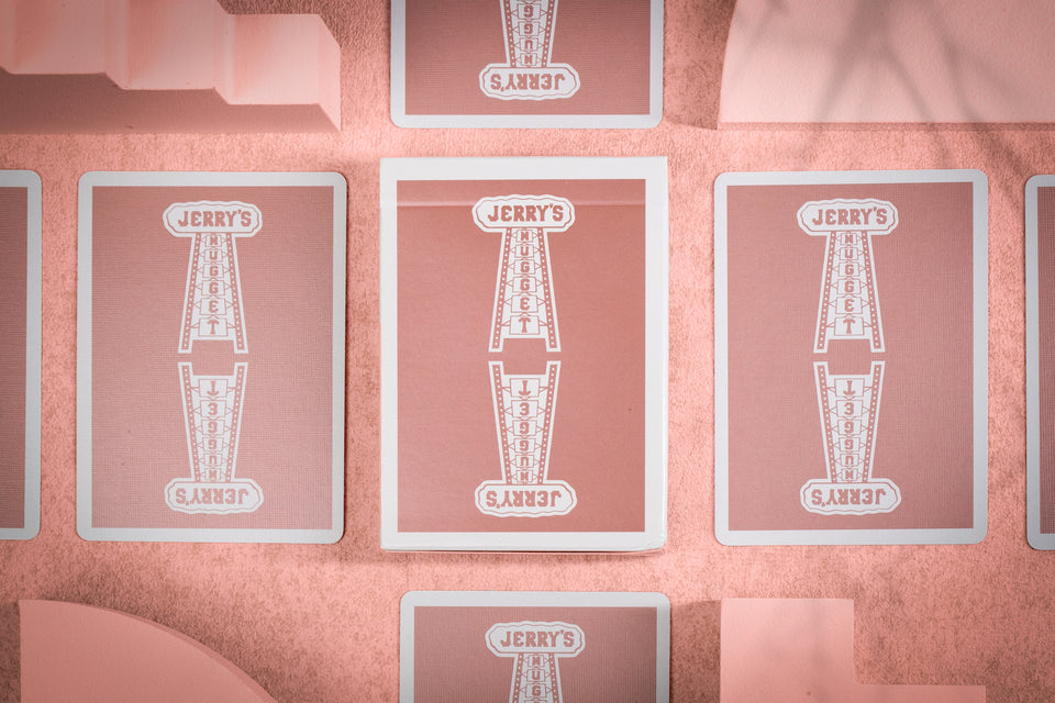Jerry's Nugget Playing Cards - Metallic Pink Edition – Riffle