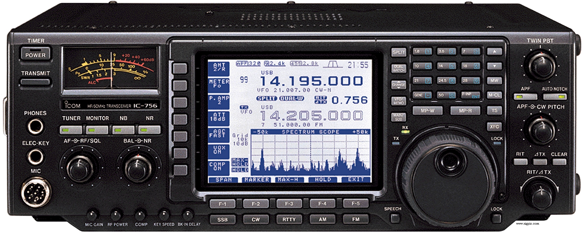 RigPix Database - Icom - IC-756