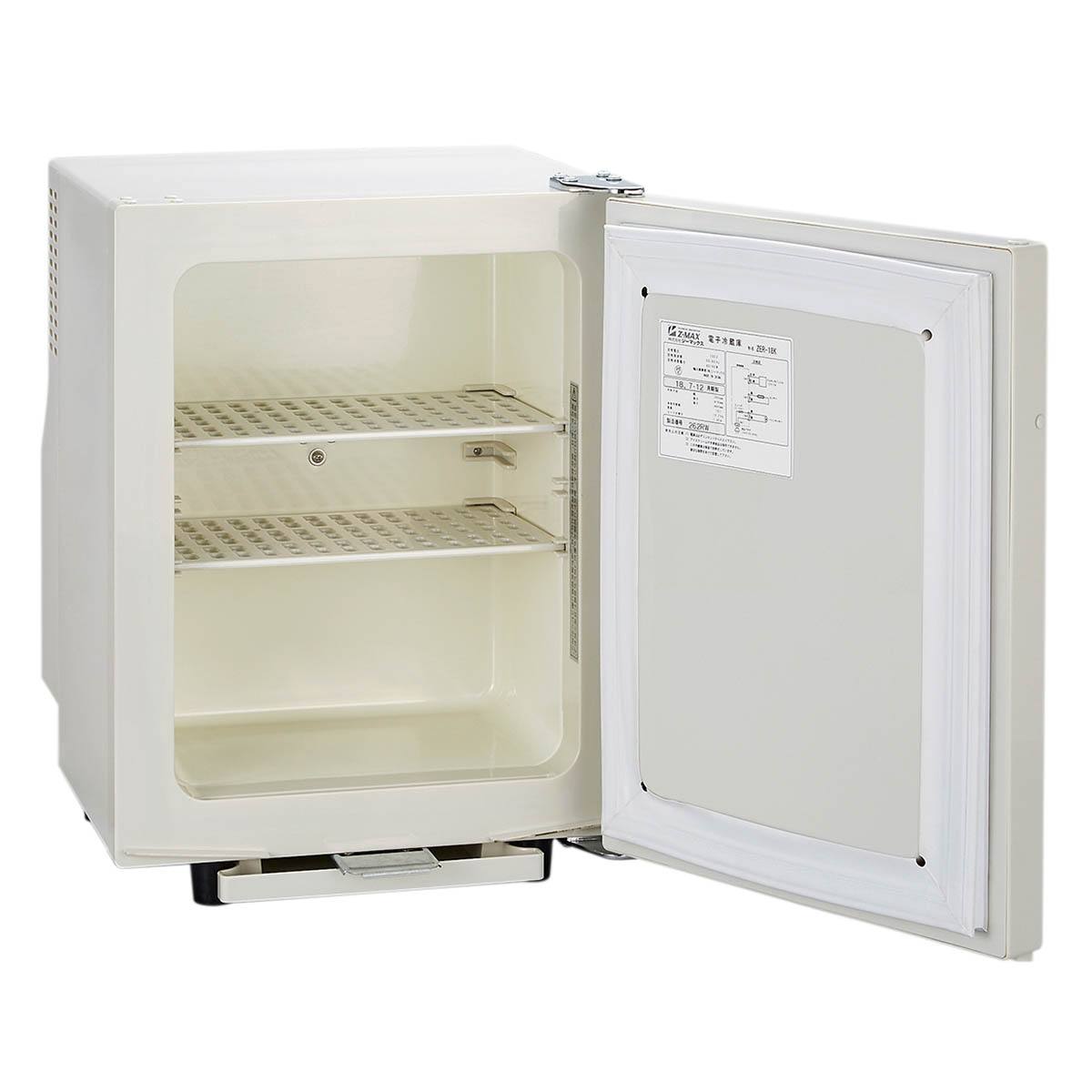 鍵付き冷蔵庫 ZER－18K【ジーマックス】【りかなび】ケニス株式会社