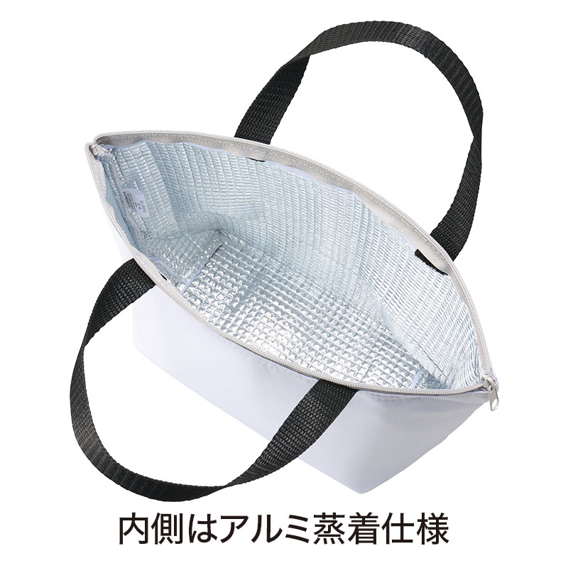 カラモ ミディアム保冷バッグ ホワイト｜バッグ｜在庫対応ノベルティ