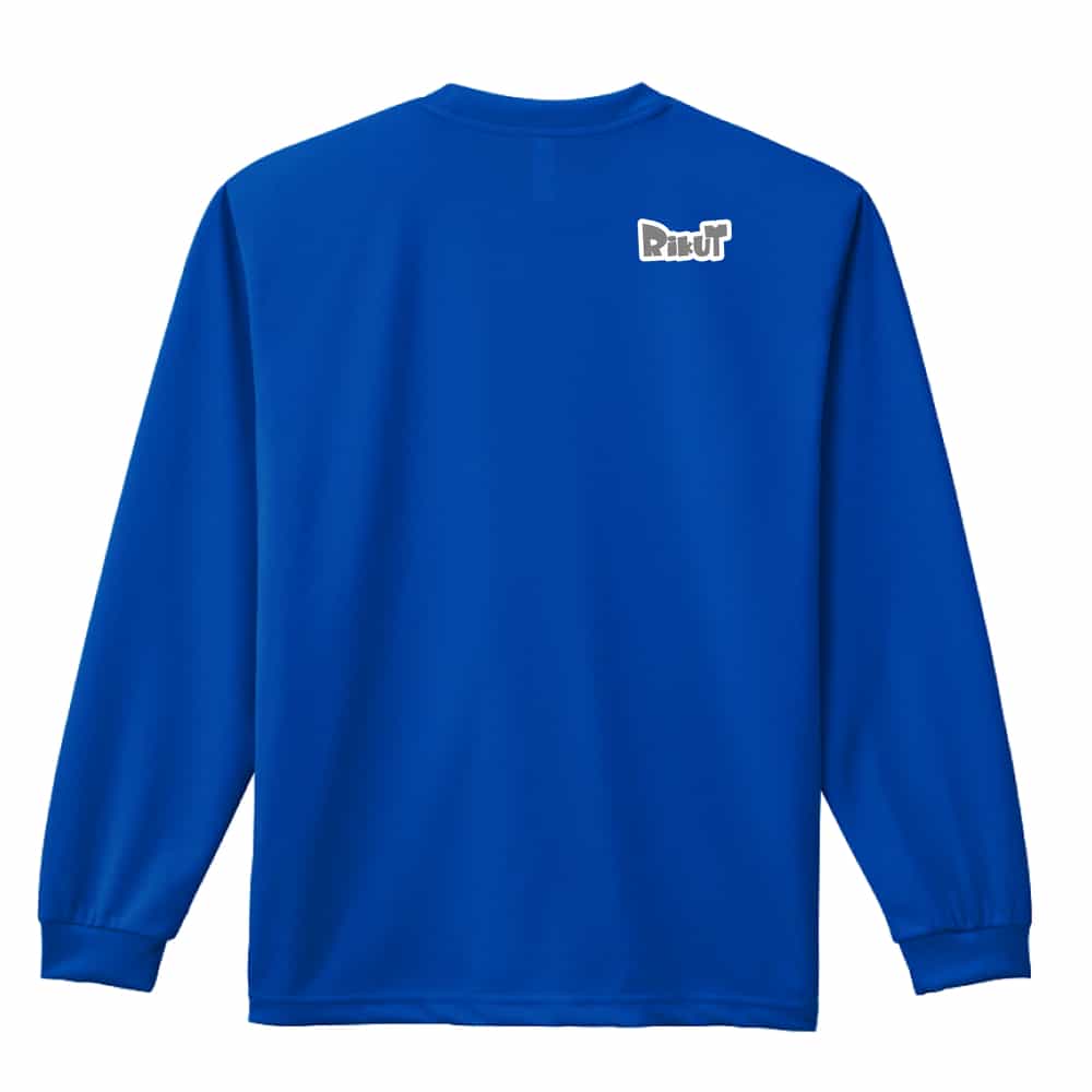 アイコンデザイン リクジョウサイコウ！ ロンT 長袖Tシャツ 練習着