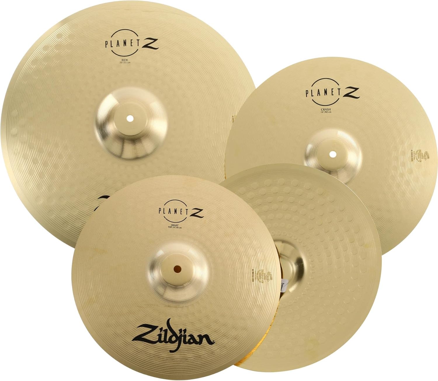 Zildjian Planet Z Cymbal Set Piatti 4pz ZP4PK | RingoMusic DrumShop