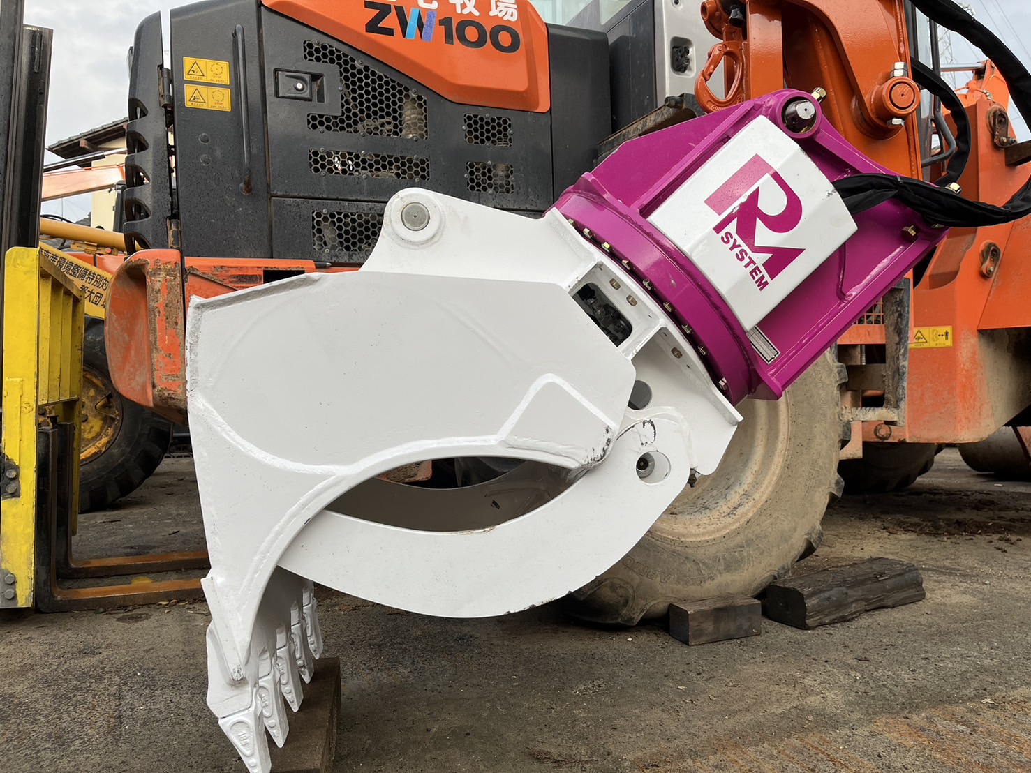 在庫機紹介】ZX55UR-5B（日立建機）＋MSE-15GZX（松本システム