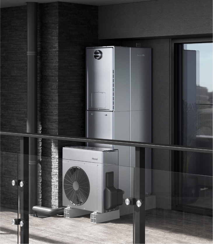 ハイブリッド給湯器ECO ONEがマンションのZEH化に貢献 ECO ONE X5集合