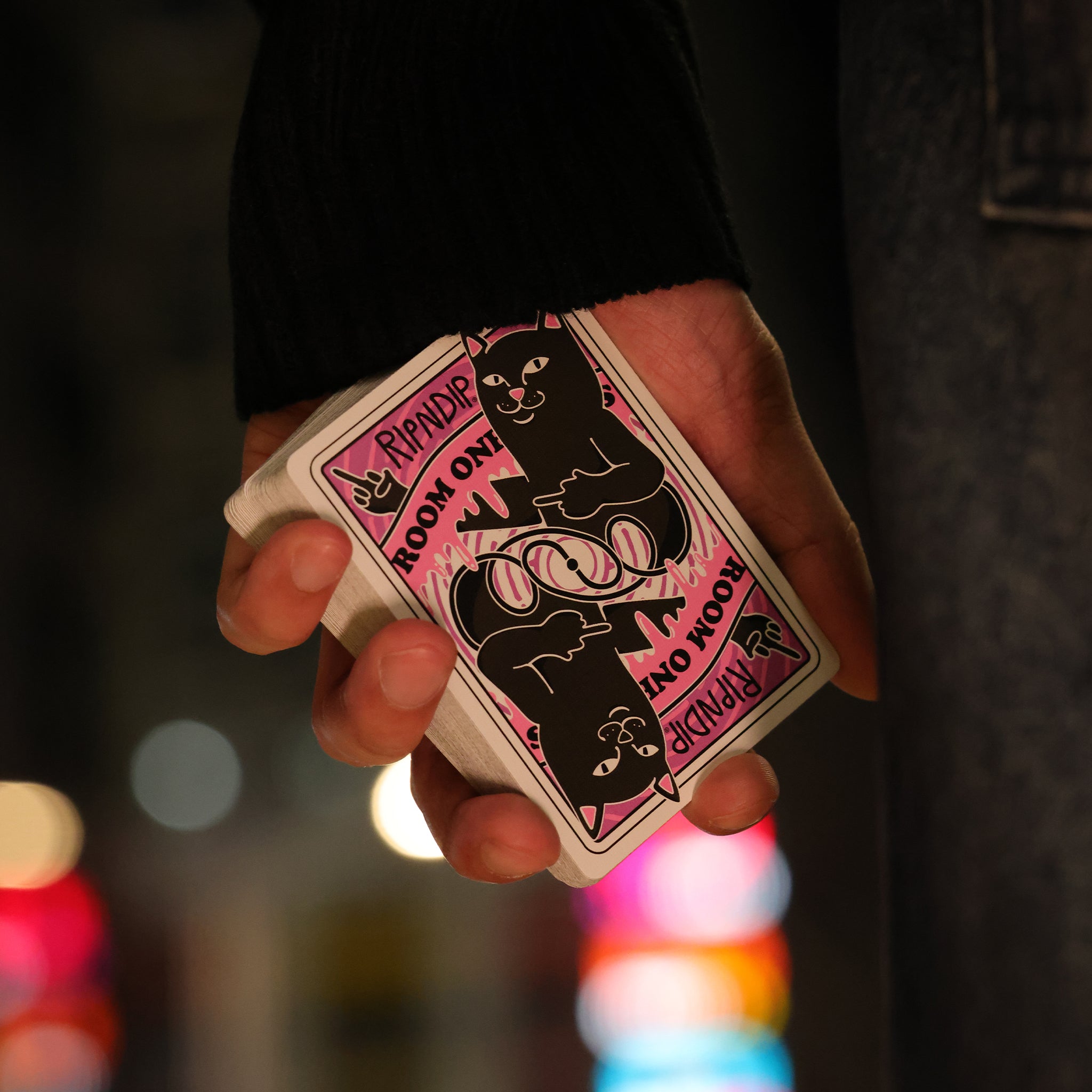Room One X RIPNDIP Playing Cards (Pink Jermal)