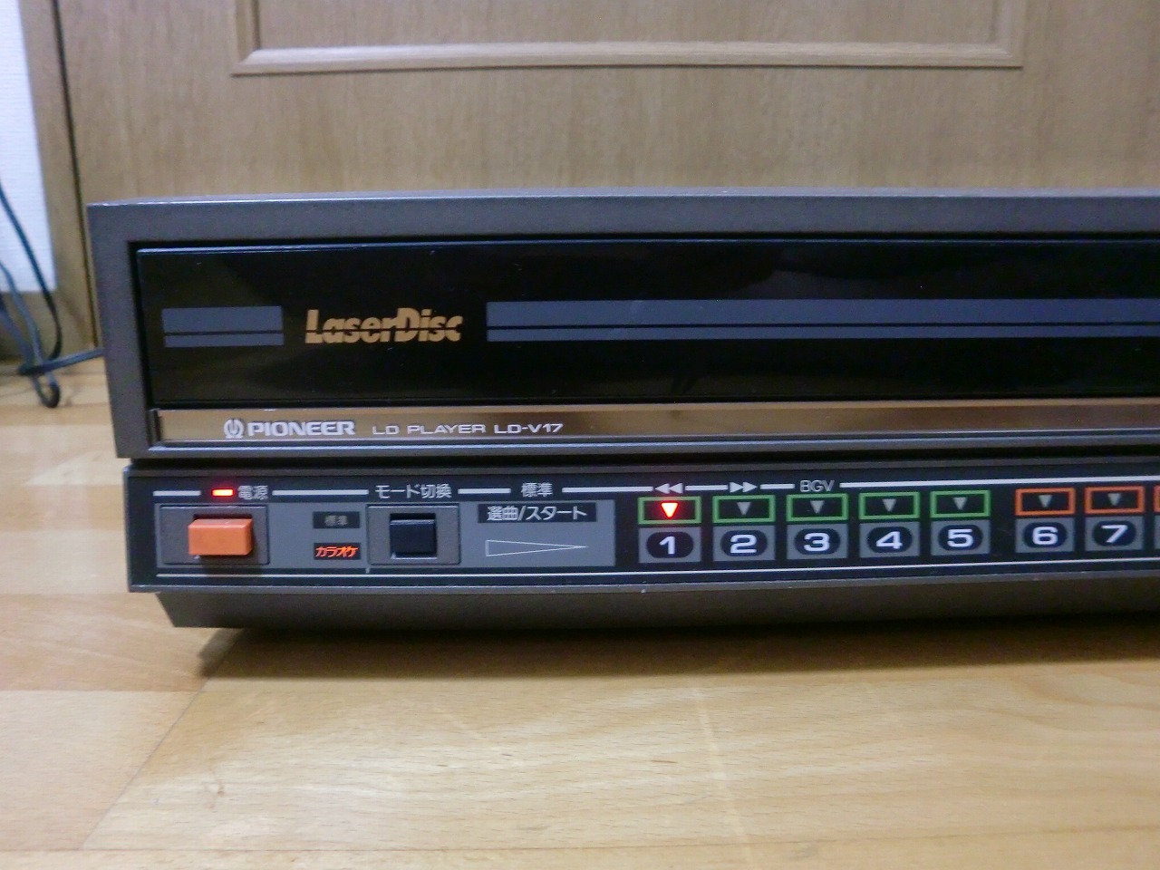 LDプレーヤー Pioneer LD-V17 カラオケ レーザーディスクプレーヤー