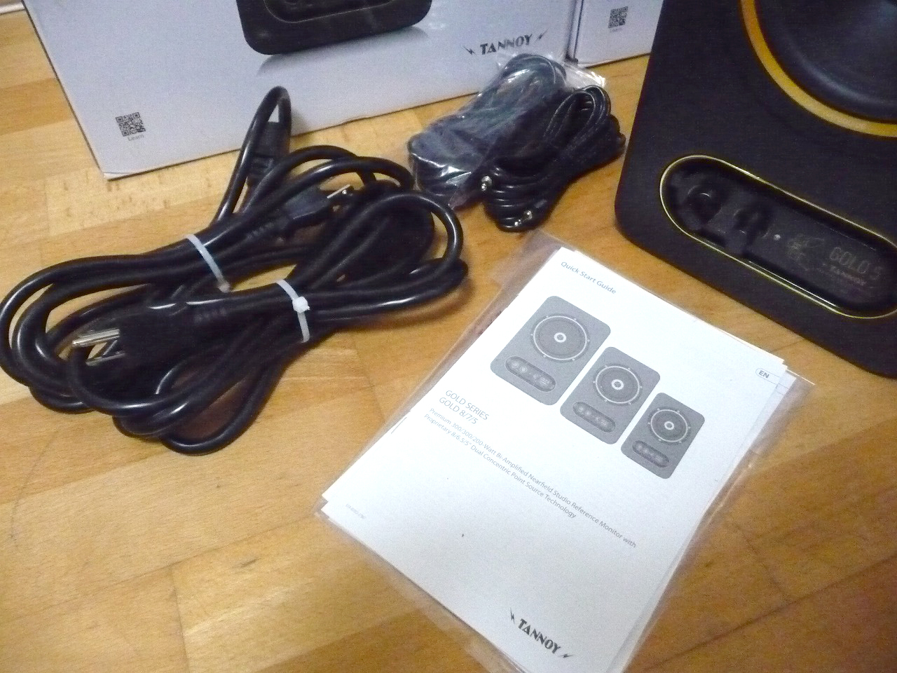 モニタースピーカー TANNOY GOLD 5 タンノイ ゴールド アンプ内蔵 ペア