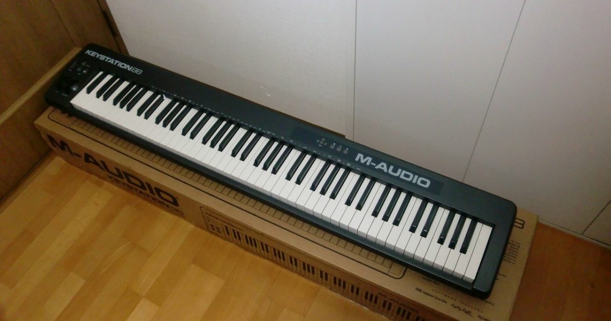 MIDI キーボード M-AUDIO Keystation 88 エムオーディオ キー