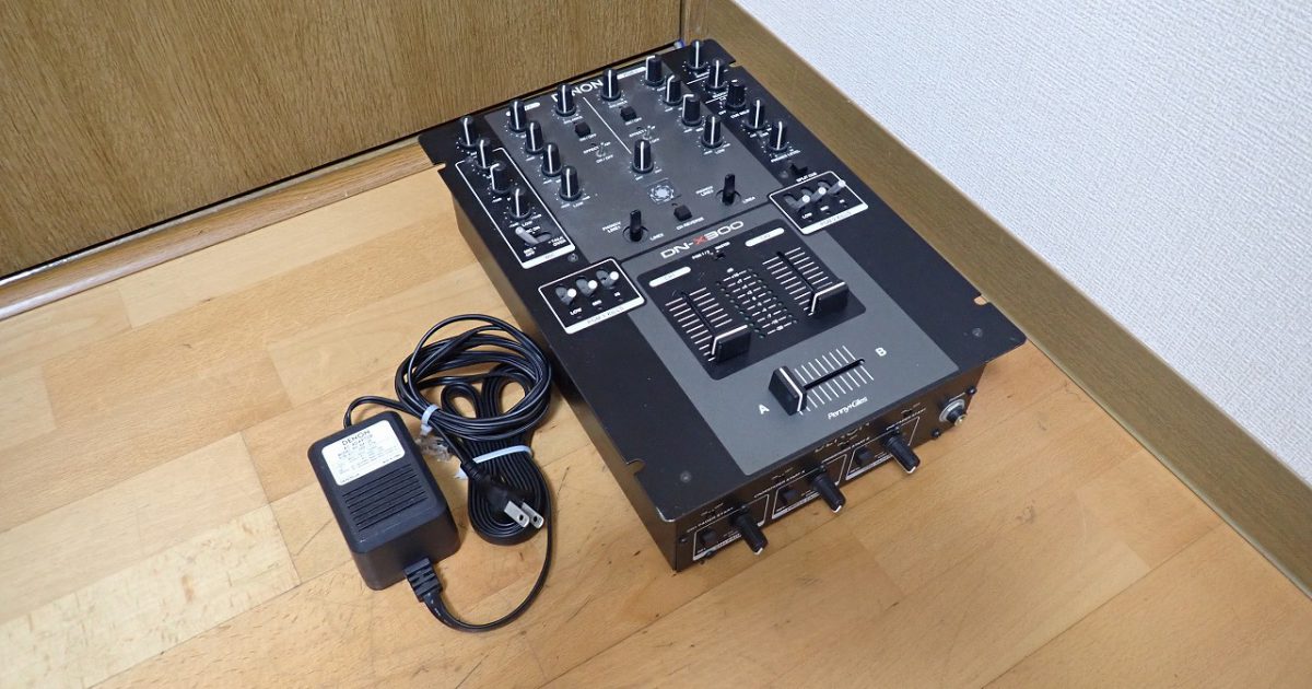 ミキサー DENON DN-X300 デノン DJ機材 Penny + Giles アダプター AA-28