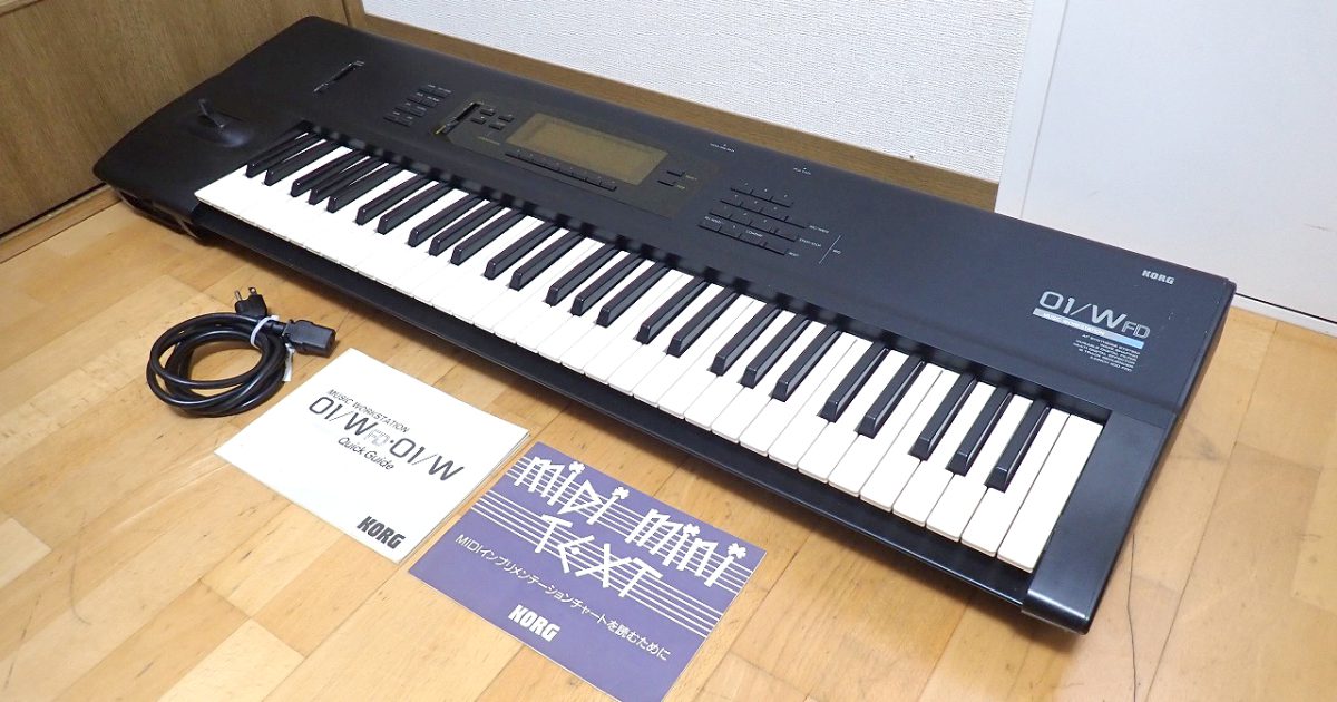 シンセサイザー KORG 01/W FD MUSIC WORKSTATION コルグ ミュージック