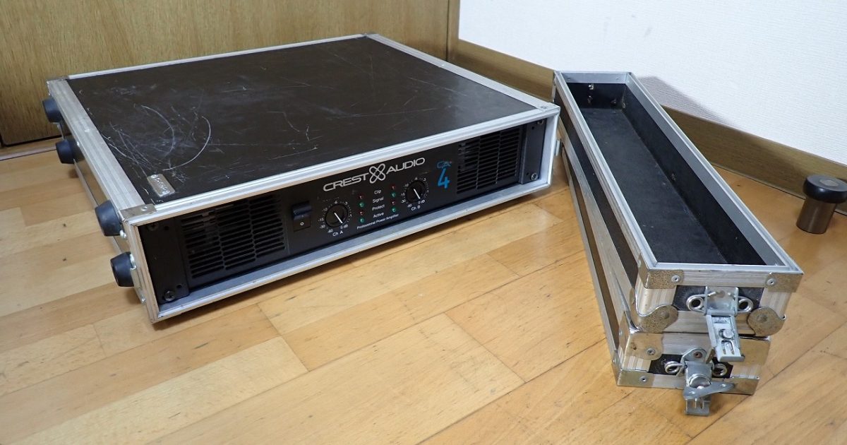 パワーアンプ CREST AUDIO CA4 Professional Power Amplifier クレスト