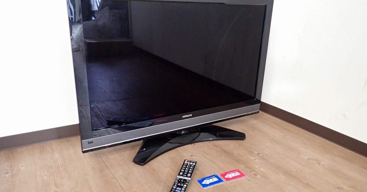 液晶テレビ HITACHI Wooo L37-XP05 日立 37インチ HDD 320GB B-CAS 2枚